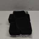 Sureio 24 Pcs Valentine's Day Velvet Jewelry Gift Boxes Bulk for Necklace Pendant Ring Earring Display Case Wedding (Black)