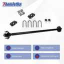 Trailer Axle 2000 lbs Axle Beam 5 Lug