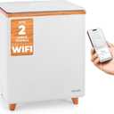 SereneLife WIFI Luxury Rectangle Towel Warmer - Spa & Bathroom Towel Heater with Custom Fragrance, Auto Shut-Off, Fits 2 large Towels, Blankets, Bathrobes, PJ's - Perfect Gift for Him & Her (Natural)