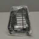 2 Pack Cabinet Door Organizer, Houseware Over the Cabinet Door Organizer, Kitchen Aluminum Foil Organizers for Cutting Board, Baking Sheet, Foil, Plastic Wrap, Kitchen Organizers and Storage, Black