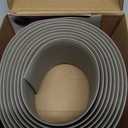 Bnell Floor Transition Strip Self Adhesive Vinyl Laminate Floor Cover Strip 3" Flat Divider for Joining Gaps and Doorway Transitions (10Ft, 7.6cm, Ash Wood Grain)