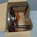 Yiyiring 12 Pcs Pizza Stand Set: 4 Metal Stands, 4 Pizza Pans, 4 Spatulas for Weddings, Party(Silver,Classic)