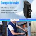 20Amp 1-Pole Circuit Breaker for QO120CP,Compatible with SD QO Load Center, CSED, and NQOD Distribution Panels,120/240 V,10kA