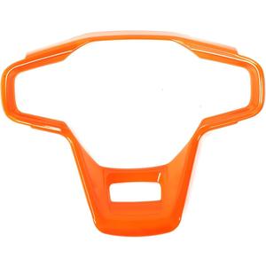 Center Console Trim Cover Interior Accessories Compatible with Ford Bronco 2021-2025, Orange (Not for Bronco Sport)