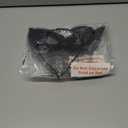 2 x Black Cat Costume Accessories Set with Ears Headband and Masquerade Mask for Adult Christmas Gifts, Halloween Cosplay Party (Black)