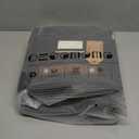 DECOMOMO Storage Baskets for Shelves - Large 15"x11"x10" Foldable Fabric Storage Bins, Baskets for Organizing with Labels (Black, 4pcs)