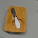 Glass Butter Dish with Bamboo Lid and Knife, Airtight Seal for Freshness, Large Butter Dish for East and West Coast Butter, Ideal for Countertop and Refrigerator Storage, Premium Glass Butter Keeper