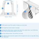 Neon Rope Light Clips Mounting - 30Pcs Clear Waterproof LED Strip Clip Brackets - Adhesive Wall Mount Holder for Govee and Other Neon LED Lights Strips (Not Support H61A2 & H61A0)