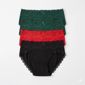 sosusu Seamless Underwear for Women Cotton Thongs High Waisted Soft Breathable No Show Panties Invisible Stretch 6 Pack, Size XL