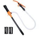Portable Battery Powered Gas Transfer Pump, Battery Operated Liquid Water/Fuel Transfer Pump with Adjustable Flow Control, 2.2 Gallons per Min, Electric Siphon Pumps for Diesel Fuel Gas Can