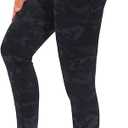 THE GYM PEOPLE Thick High Waist Capris Yoga Pants with Pockets, Tummy Control Workout Running Yoga Leggings for Women, XL