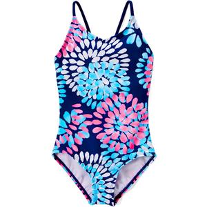 Kanu Surf Girls' Daisy Beach Sport One Piece Swimsuit (14 US)