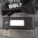 HALO Bolt Air 58830 Portable Car Battery Jump Starter | 100 PSI Air Compressor, 58.8Wh USB Power Bank, Emergency Floodlight & Charger, Jumps Cars SUVs & Trucks, Inflates Tires, TSA Approved  Blue