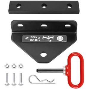 Hitch Kit Compatible with Exmark Toro Zero Turn Hitches, Lawn Mower Trailers Hitch Parts Replace# 109-9487 (Black)