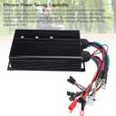 Electric Bikes Controller, Electric Bikes Controller 72V 80A 5000W Aluminium Alloy Electric Scooter Speed Motor Controller for Electric Bikes