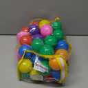 Hovenlay Ball Pit Balls Phthalate Free BPA Free Crush Proof Plastic - 7 Bright Colors in Reusable Play Toys for Kids with Storage Bag