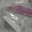 COMHOMA Vanity Desk with Mirror and Lights, Makeup Vanity Table and Chair Set with Drawers and Charging Station, Bedroom Dresser LED Mirror Stepless Dimmable & 3 Color Modes Adjustable, 5 Drawer/White