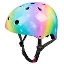 Toddler Helmet, Bienbee Kids Bike Helmet Skateboard Helmets for Bicycle Balance Bike Scooter for Girls Boys Kids Age 3-5-8-14 Years, Small Rainbow