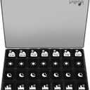 Fullicon Extra Large Weekly Pill Organizer 4 Times a Day, XL Large Pill Box, 7 Day Medicine Organizer, Pill case for Vitamin/Fish Oil/Supplements (Black)