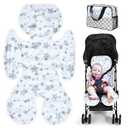 Orzbow Stroller Cooling Pad for Baby, Universal Fit | Baby Cooling Pad for Car Seat, High Chair, Bassinet, Swing, Crib | Stroller Cooler Cushion Keep Baby Cool in Summer