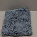 OLANLY Bathroom Rugs 30x20, Extra Soft Absorbent Chenille Bath Rugs, Rubber Backing Quick Dry, Machine Washable Bath Mats for Bathroom Floor, Tub and Shower, Home Decor Accessories, Airy Blue