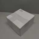 Zhehao 100 Pcs Plastic Dessert Appetizer Plates Disposable, 3.6 x 3.6 Inch Small Square Plastic Dessert Cake Plate for Party, Valentine's Day Wedding Birthday Bridal Baby Shower Supplies (Clear)