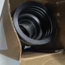 Hydro Master Plastic Sump Pump Check Valve with Stainless Steel Clamps for 1-1/2 inch or 1-1/4 inch