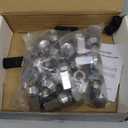 dynofit 24pcs 14x1.5 OEM Lug Nuts 1.75 inch(45mm) Height 7/8" Hex(22mm), M14-1.5 One-Piece Design Factory Chrome Wheel Lugnuts for Silverado & Tahoe GMC Sierra 1500 Buick Dodge Cadillac Chrysler