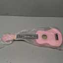 21 Inch Carbon Fibre Kids Toddler Child Children Acoustic Guitar Ukulele Musical Instruments Ideal for 3-9 Year Old Boys Girls Gifts (Pink)