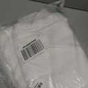 GFCC 8FTX10FT White Backdrop Background for Photography Photo Booth Backdrop for Photoshoot Background Screen Video Recording Parties Curtain