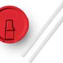 YETI Rambler 30 oz Travel Mug Straw Lid, Rescue Red