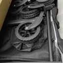 Collapsible Wagon Cart with Wheels & Reflective Stripe 280lbs Heavy Duty