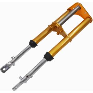 Front Fork Set Suspension Shocks Assembly Replacement for Honda CRF50 XR50 CRF XR 50 2000-2014 Yellow