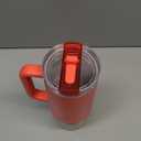 STANLEY Quencher ProTour Flip Straw Tumbler with Leakproof Lid | Built-In Straw & Handle | Cupholder Compatible for Travel | Insulated Stainless Steel Cup | BPA-Free (40 Ounces, Hot Coral Fade)