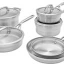 ZWILLING Motion Stainless Steel 10-pc Stainless Steel Cookware Set