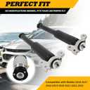 23365351 Rear Left & Right Complete Shock Absorbers Compatible with Malibu 2016-2023 23365352