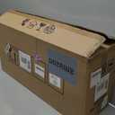 52 Inch Black Outdoor Ceiling Fan No Light, 3 Blade Wood Propeller Ceiling Fans for Patios, Wet Rated Indoor Ceiling Fan without Light for Living Room Bedroom with Remote