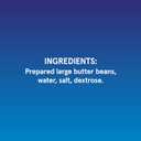 BUSH'S BEST 16 oz Canned Large Butter Beans, Source of Plant Based Protein and Fiber, Low Fat, Gluten Free, (Pack of 12)