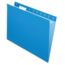 Pendaflex Recycled Hanging Folders, Letter Size, Blue, 1/5 Cut