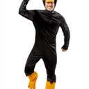 Rubies Unisex Adult Unisex Adult Looney Tunes Daffy Duck Costume Jumpsuit and Headpiece (Large, As Shown)