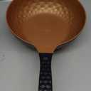 Diamond X Premium Non Stick Wok Pan - 11" Large Flat Bottom Chinese Wok - Woks & Stir-fry Pans Nonstick - Titanium-Coated 8-Layered Korean Engineered Skillet for Frying, Oil-Free, PFOA-Free