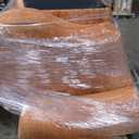 Merax 140" Curved Polyester Sectional Sofa Set, 7 Seat Modern Cloud Couch with Chaise Lounge,3 Pillows, Fully Assembled for Living Room, Orange