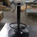 VECELO Bar Stools Set of 2, Adjustable Upholstered Swivel Barstools, Modern Counter Height Bar Stools with Back and Footrest, Island Chairs for Kitchen, Dining Room, Bar