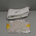 OIAHOMY Large Gift Basket Empty 17" x 12.6" x 7", Storage Basket with Gift Bag, Ribbon and Glitter Tulle for DIY Anytime, Toy Storage for Kids, Dogs with Handles in A Stylish Design - White