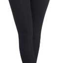 High Waisted Tummy Control Skinny Jeans for Women Stretchy Denim Jeggings with Front Seam (Medium, Black)