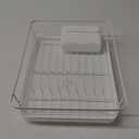 Kitsure Dish Drying Rack for Kitchen Counter, Stainless Steel Sink Organization and Storage Essentials with Cutlery Holder, Home and Appartment Decor, 12''W x 15.5''L, White