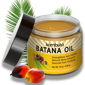 Batana Oil Organic for Hair Growth: Natural Batana Oils from Honduras Hair Treatment for Hair Loss - Hair Regrowth Moisturizer Masks Growth and Thickness Cold Pressed Batana Oils for Women Men (1pcs)