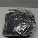 Laundry Bag with Shoulder Straps and Mesh Pocket Laundry Backpack Large Portable Laundry Hamper for College Travel, Laundromat, Apartment (Black)