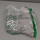FADEON Clear Small Backpack Purse for Women, Designer Transparent Shoulder Handbag, PVC Mini Clear Bag for Stadium Approved