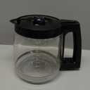 12-Cup Replacement Coffee Carafe Pot only Compatible with Hamilton Coffee Maker, Machine, Brewer Models 49980A, 49980Z, 49983, 49618, 46300, 46310, 49976, 49966, 49350 | Black